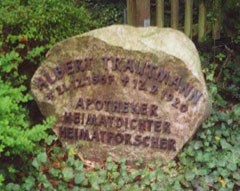 Albert Trautmann Gedenkstein