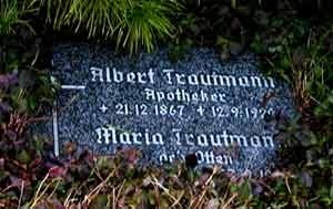 Albert Trautmann Grabstein