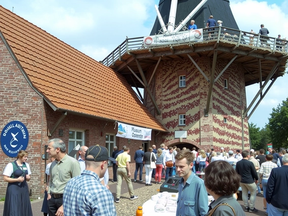 3. Touristische Oldtimerausfahrt Emsland - Station in Werlte